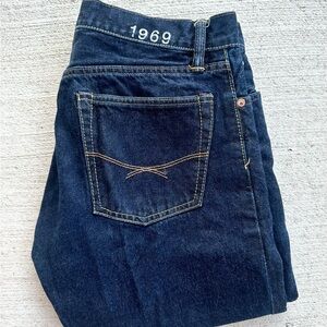 GAP Dark Indigo Denim Jeans with 1969 Waistband